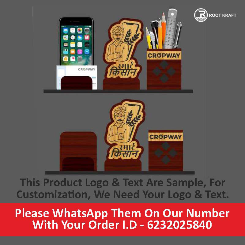 Customize Multi-functional Desk Organizer Set | Eco-friendly Product | Perfect For Corporate gifting