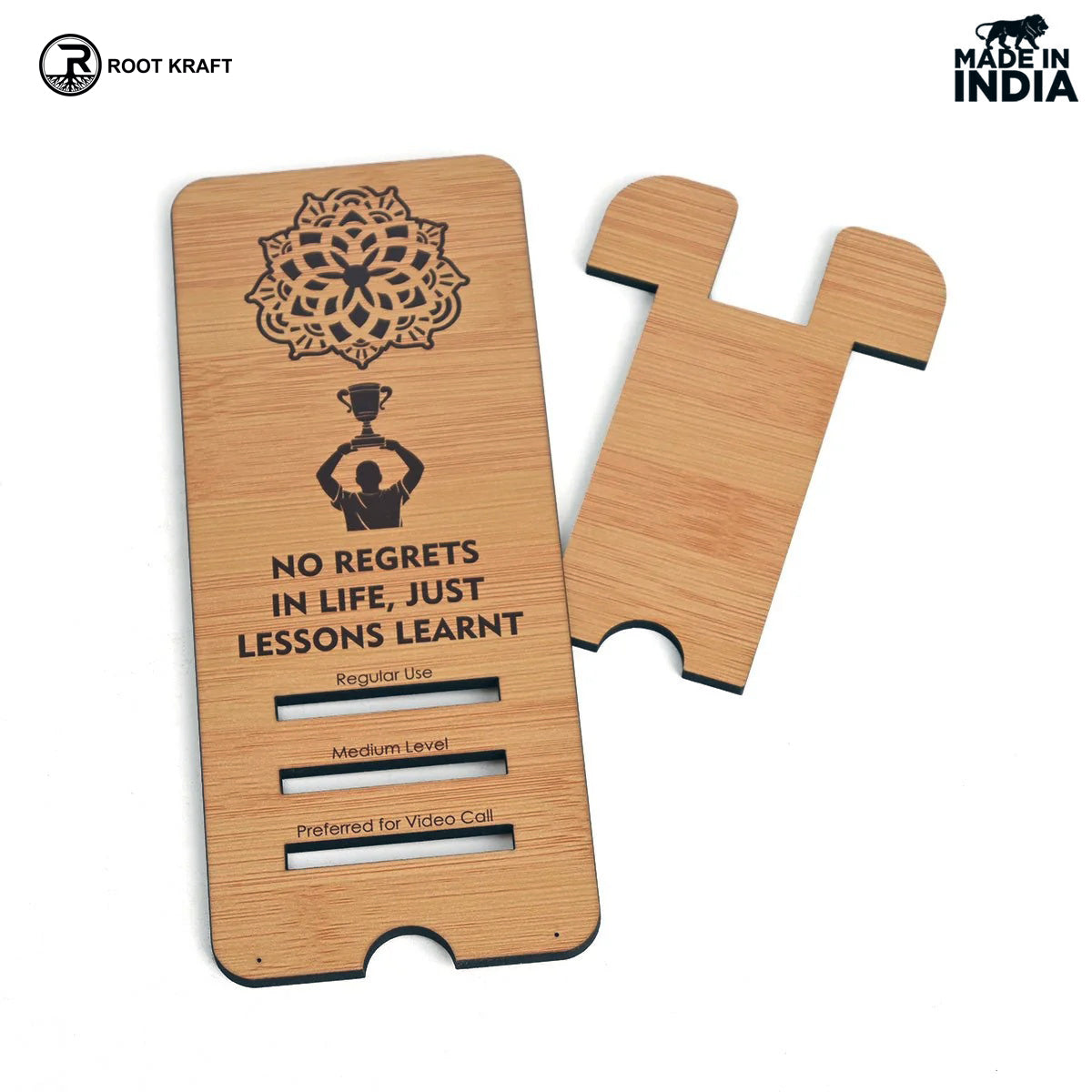 Mobile Stand With 3 Level | Mobile Holder for Table | Compatible with All Mobile Phones