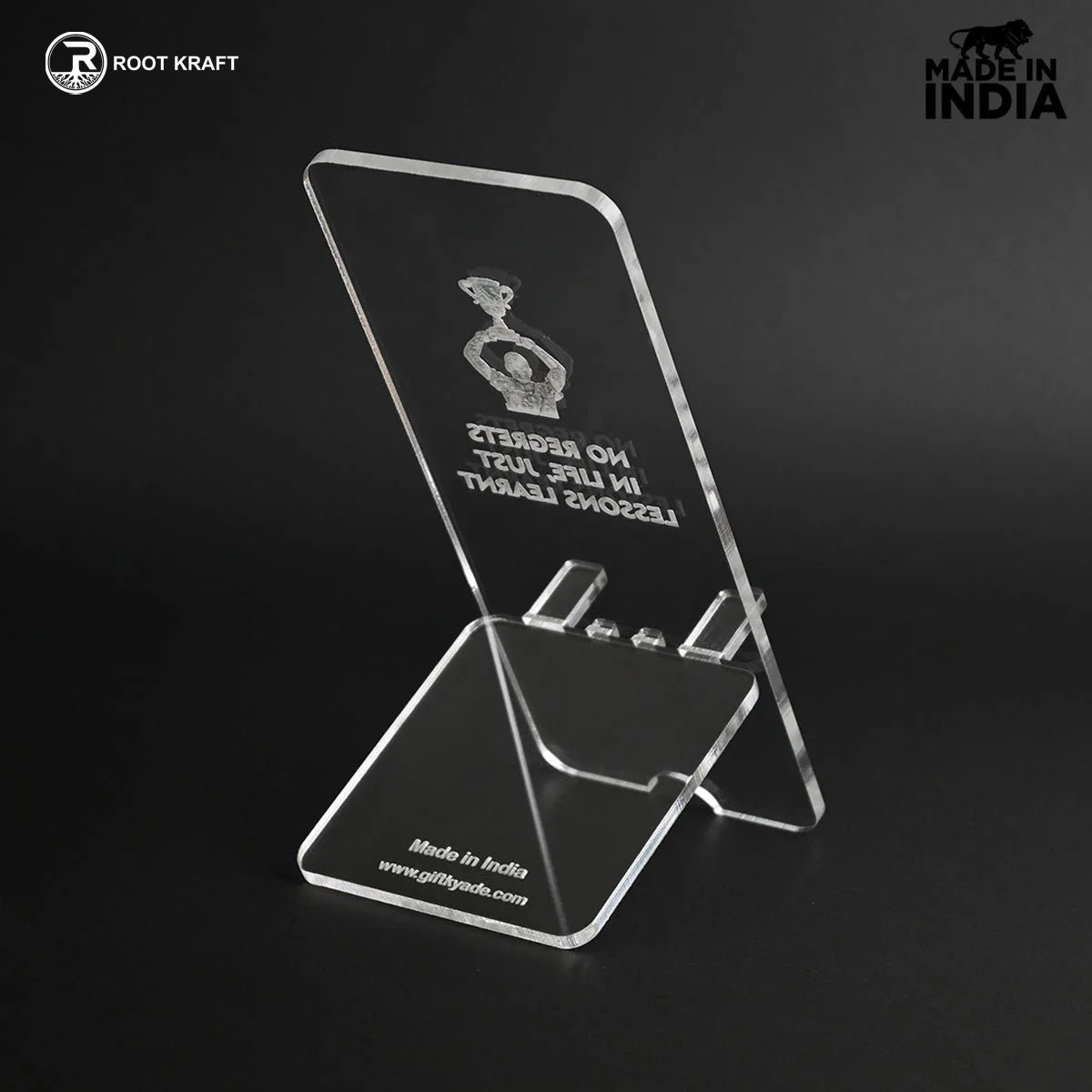 Portable Mobile Stand With Charging Slot | Mobile Accessories | Desk Decor