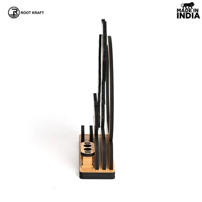 Political Pen Stand and Card Holder | Chhattisgarh Mahtari | Chhattisgarh Map Mementos