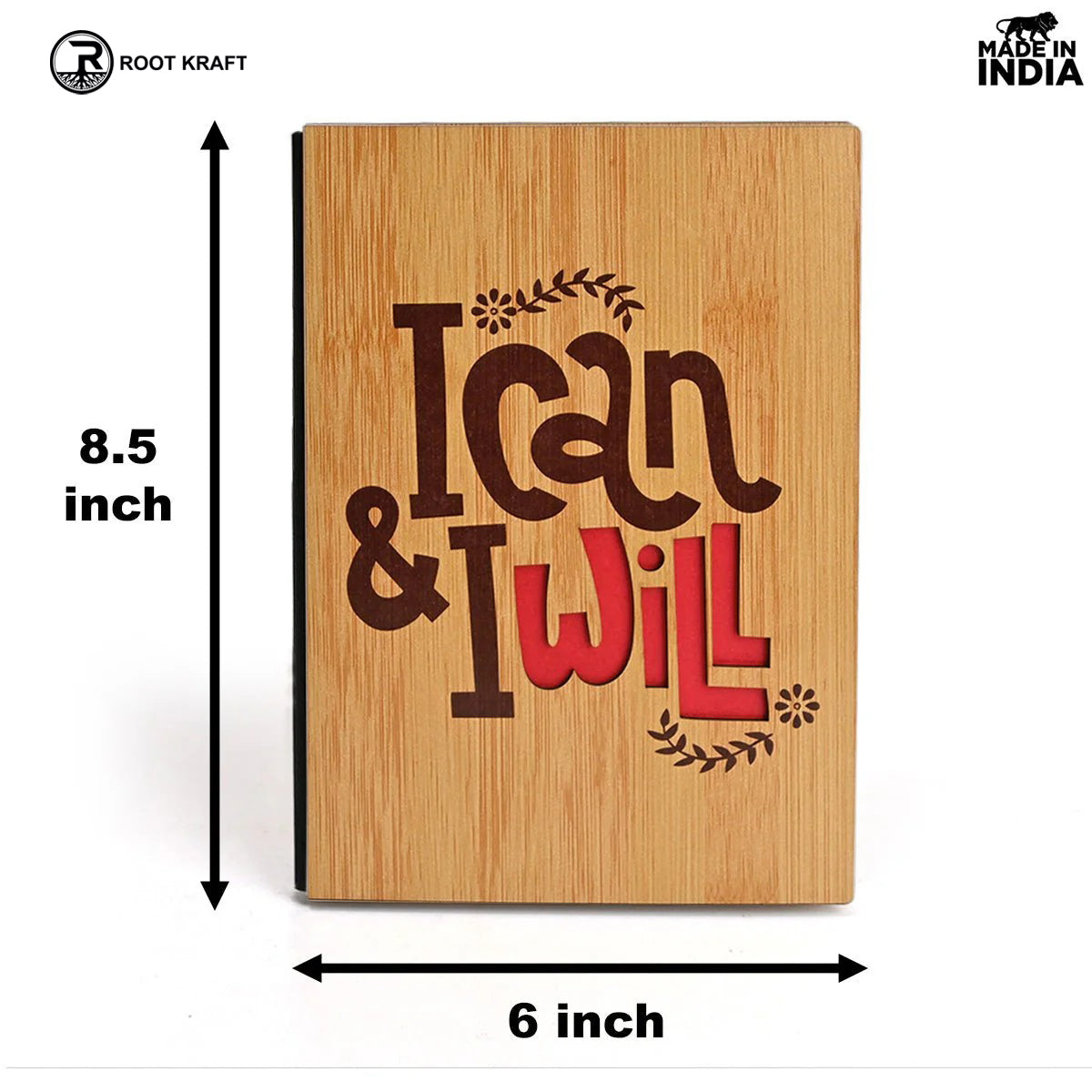 5 in 1 Organizer & Wooden Diary Combo | Birthday Gift | New Year Gift