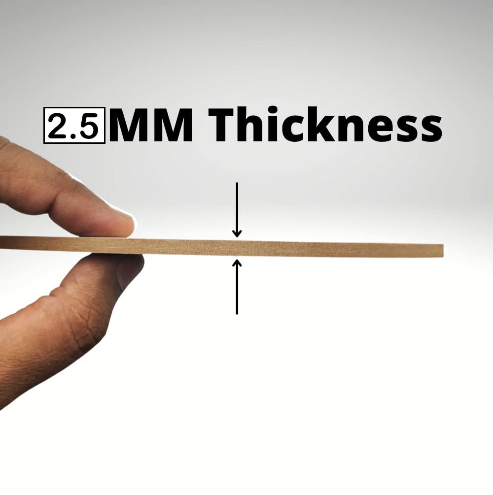 Pack of 2 MDF Board Shapes (12In x 12In) 2.5 mm Unfinished Wooden Shape Art Panel Wood Boards for Crafts DIY Plaque Plank Cutout Blank Sign Tray Artist Painting Board