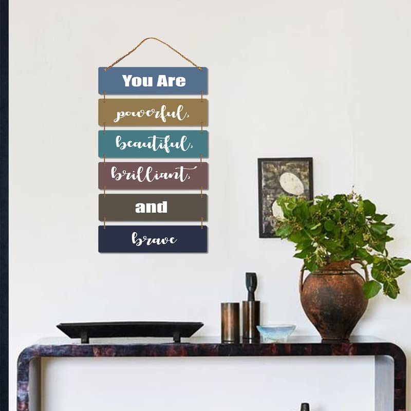 Proxoto Self Confidence Quote Wall Decorative art Pieces | Wall HANGING Best for Living Room | Dining Room | Children Rooms | Bedrooms | Office | Pack of 1 (Black)