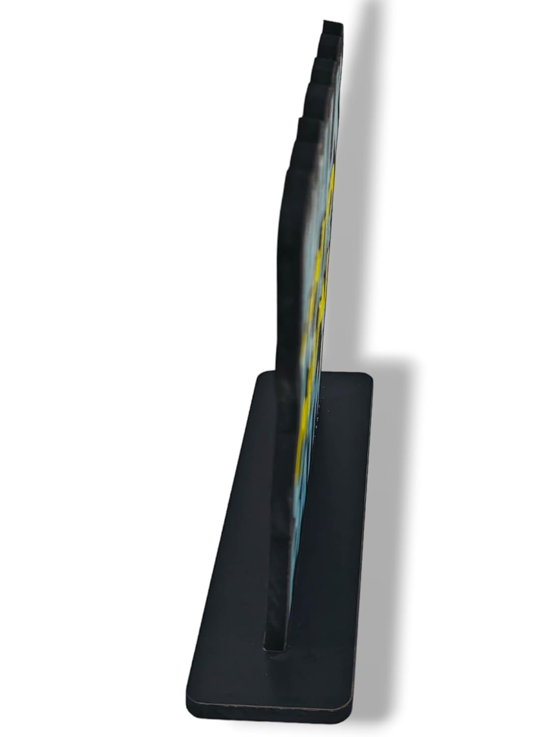 Wooden Idols & Figurine Good Things are Going to Happen Motivational Quote Table Decor for Office Desk,Home Decor Item,Living Room,Bedroom,Modern Art Wood Showpieces Decorative Gift,14cm,15cm