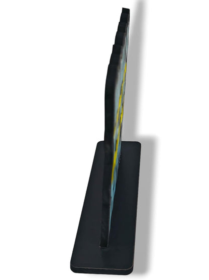 Wooden Idols & Figurine Good Things are Going to Happen Motivational Quote Table Decor for Office Desk,Home Decor Item,Living Room,Bedroom,Modern Art Wood Showpieces Decorative Gift,14cm,15cm