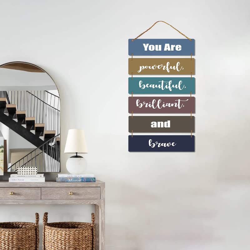 Proxoto Self Confidence Quote Wall Decorative art Pieces | Wall HANGING Best for Living Room | Dining Room | Children Rooms | Bedrooms | Office | Pack of 1 (Black)