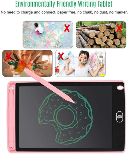 8.5 inch LCD Writing Tablet for Kids Digital Magic Slate, Electronic Note Pad, Scribble Doodle Drawing Rough Pad, Best Birthday Gift for Boys & Girls