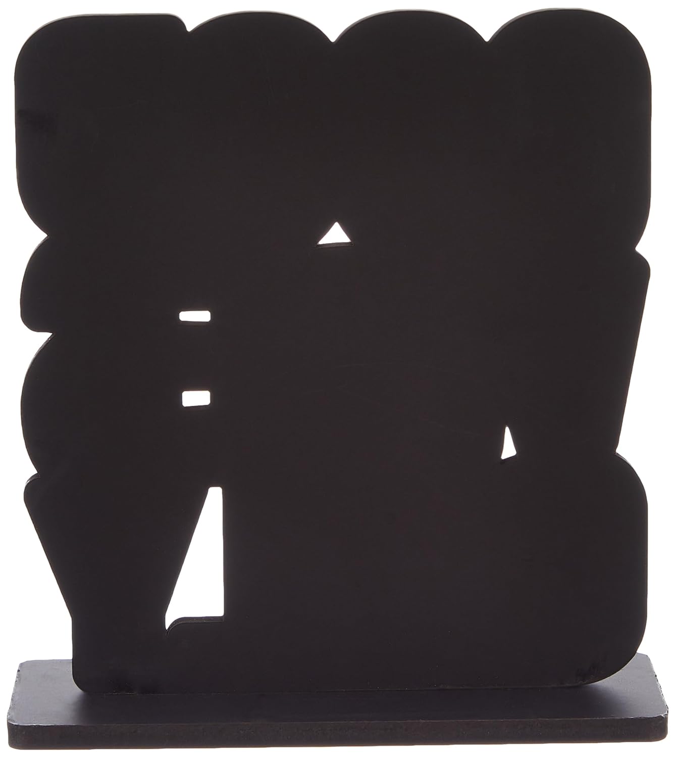 Wooden Study/Office/Home Decor Showpiece|Good Vibes Only, 13.5 cm, 15.5 cm