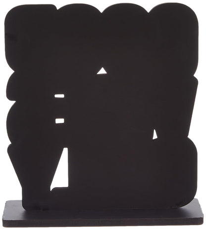 Wooden Study/Office/Home Decor Showpiece|Good Vibes Only, 13.5 cm, 15.5 cm