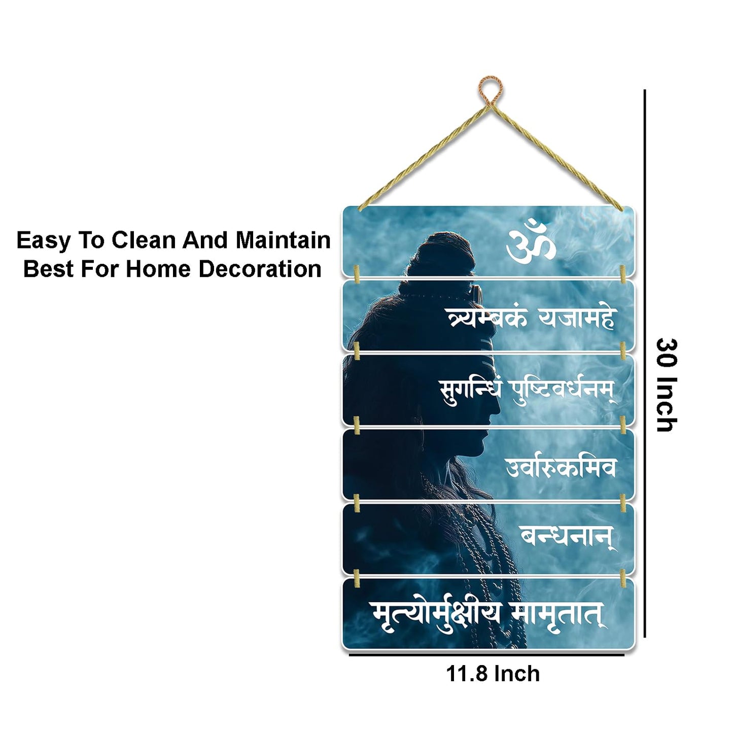 Hindu Gods Wall Hanging Home Decorative Wall Art for Living room | Bedroom | Gifts | Wall Hanger for Decoration | Modern Decor Items | Artwork | Wall Sculpture | Signs & Plaques (Multi 21)