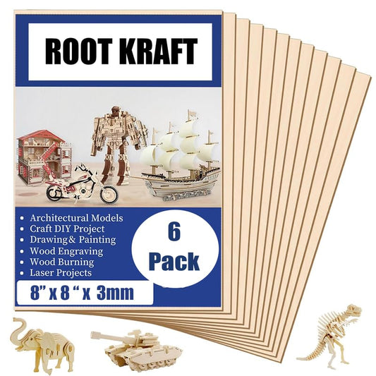 MDF Sheets for Laser Cutting, Thin MDF Board Unfinished for Crafts, DIY Architectural Models Making, Engraving, Burning Product