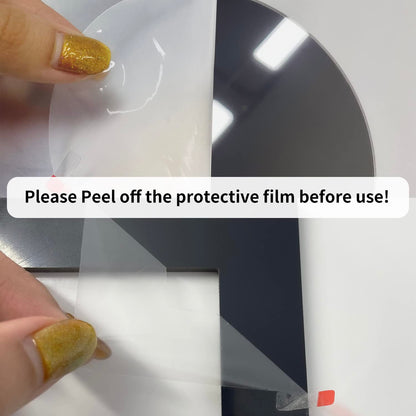 9PCS Mid-Century Modern Acrylic Black Wall Art ? No Real Mirror, Bohemian Aesthetic Hexagon Wall Panels for Bedroom & Living Room Decor