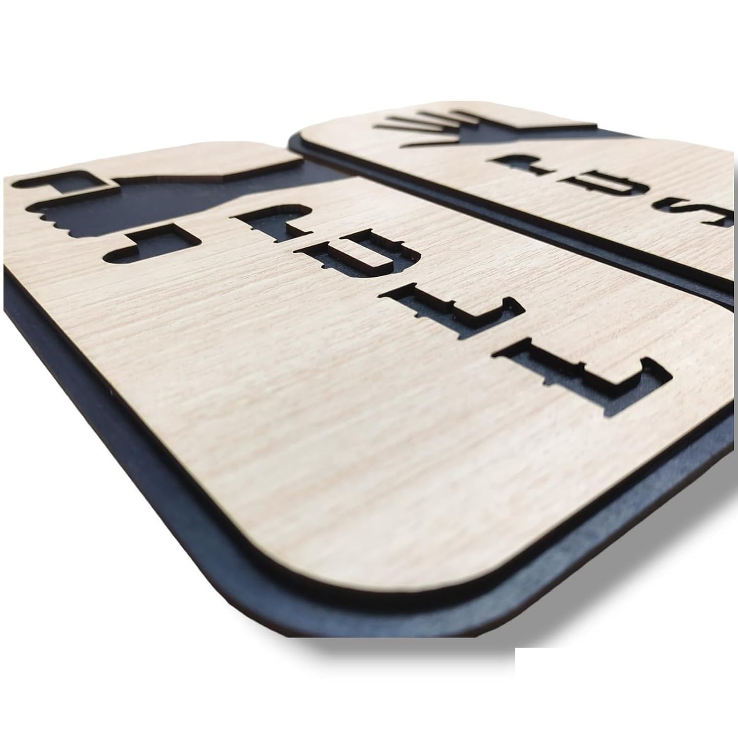 Push Pull Sign with Self Adhesive Sticker for Door | Door Sign Sticker for Office, Stores, Cafe, Hotel, Restaurant, Business & Shop Visit the ROOT KRAFT Store