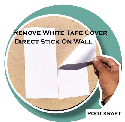 Good Vibes Only Wall Hanging for Home | Home Decoration Items | Pine Wood Wall Hangings | Art Piece For Home Decor