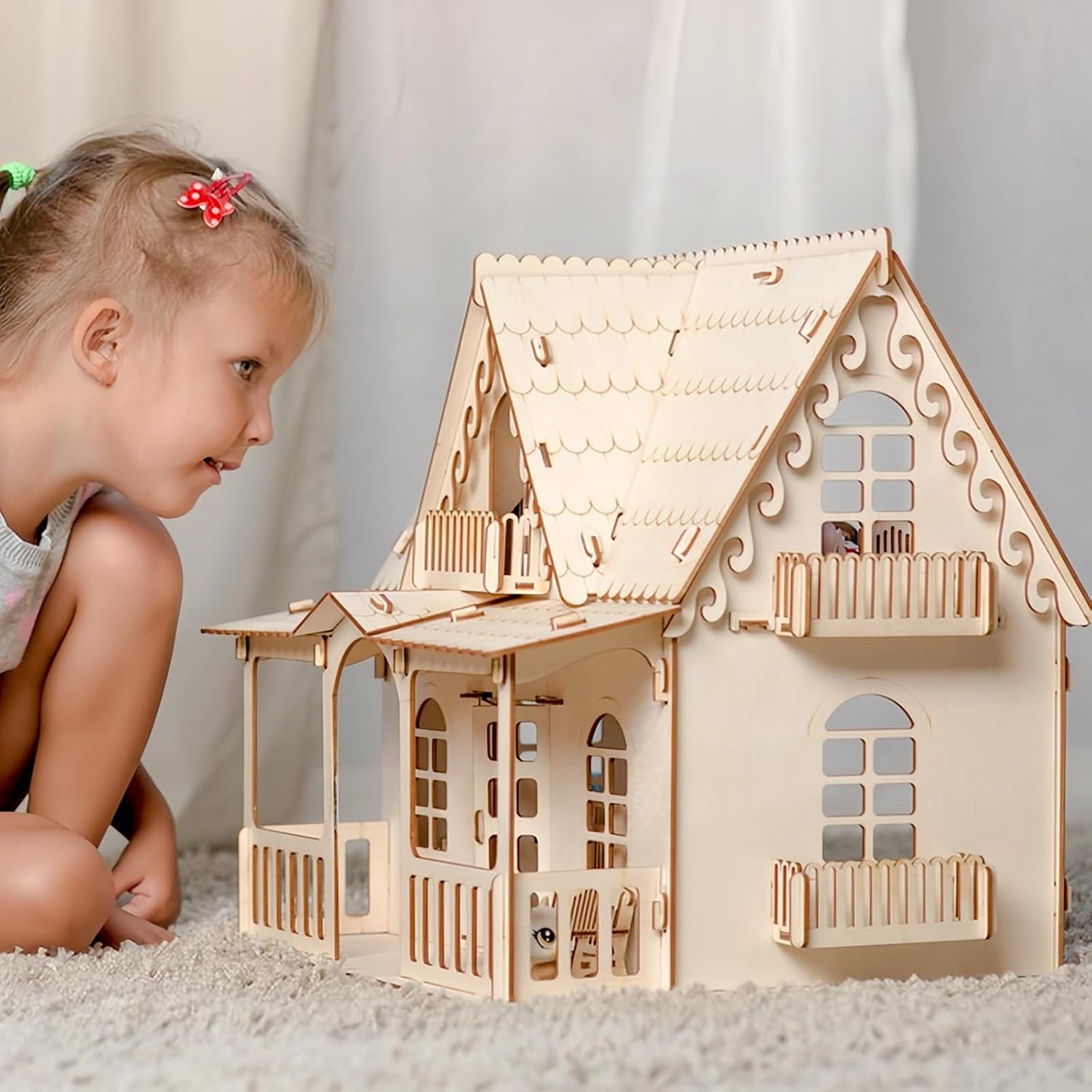 MDF Sheets for Laser Cutting, Thin MDF Board Unfinished for Crafts, DIY Architectural Models Making, Engraving, Burning Product