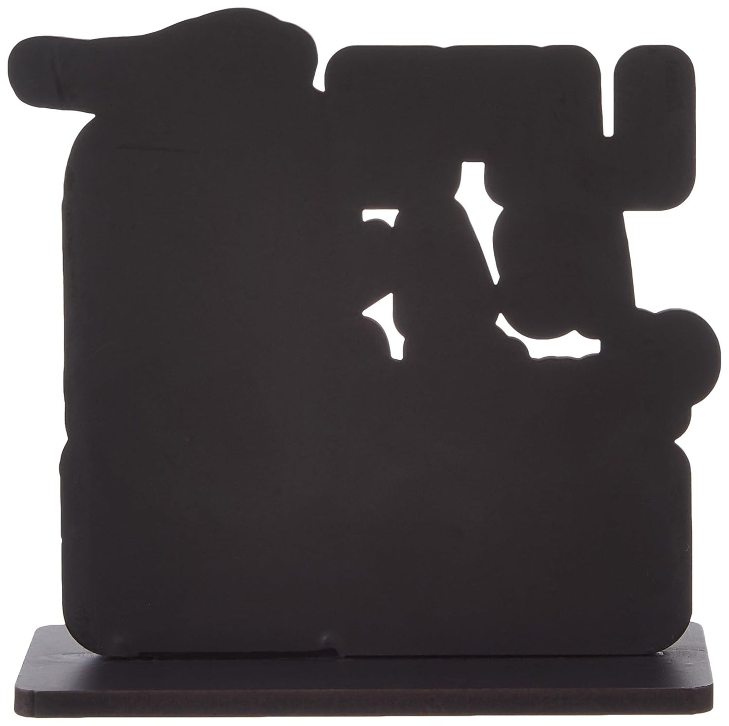 Wooden Study/Office/Home Decor Showpiece | Life is a Beautiful Ride, 15 x 15 cm