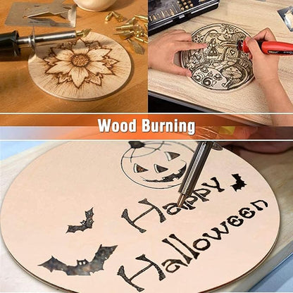 Wooden Shape Art Panel Wood Boards for Crafts DIY Plaque Plank Cutout Blank Sign Tray Artist Painting Board