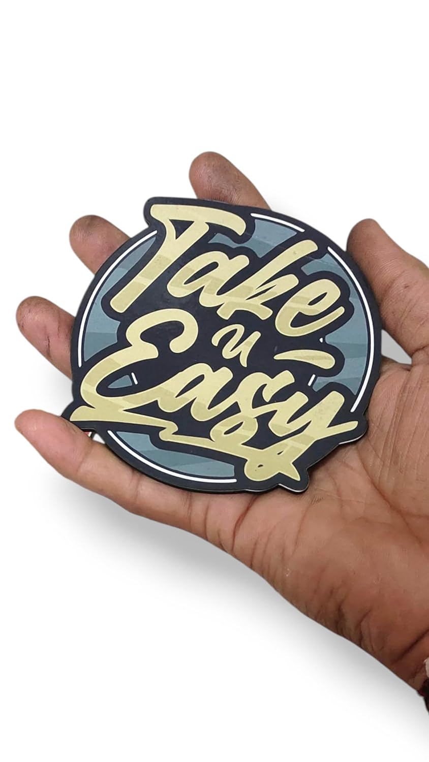 Motivational Theme Wooden Fridge Magnets (Set of 5_2mm Thickness)