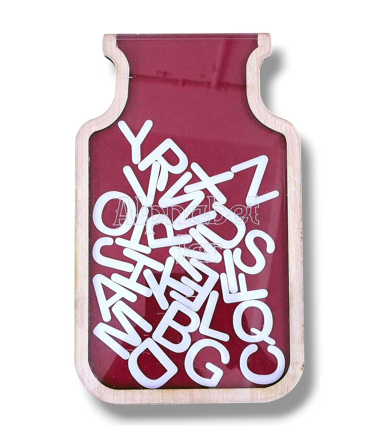 ABCD Letter Learning Jar for Kids | Alphabet Learning Toy | Put Letter in Jar Activity for Kids