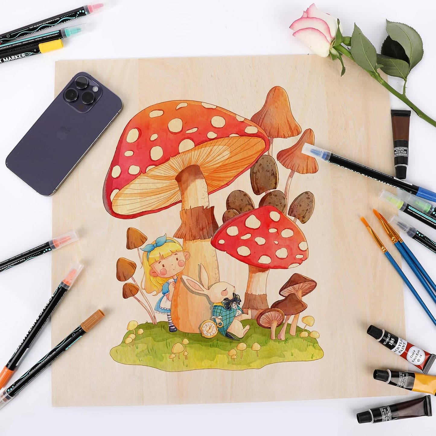 MDF Sheets for Laser Cutting, Thin MDF Board Unfinished for Crafts, DIY Architectural Models Making, Engraving, Burning Product