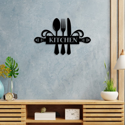 Kitchen MDF Wall Plaque Ready to Hang Home Décor, Decorative Hangings for Wall Decoration (Size - 6.5 X 10 Inches)