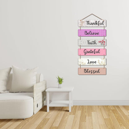 Decorative Wall Hanging Wooden Art Decoration item for Living Room | Bedroom | Home Decor | Gifts | Quotes Decor Item | Wall Art For Hall | Mdf Wall Decoration,(WH_3269N)