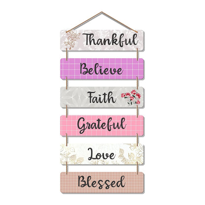 Decorative Wall Hanging Wooden Art Decoration item for Living Room | Bedroom | Home Decor | Gifts | Quotes Decor Item | Wall Art For Hall | Mdf Wall Decoration,(WH_3269N)