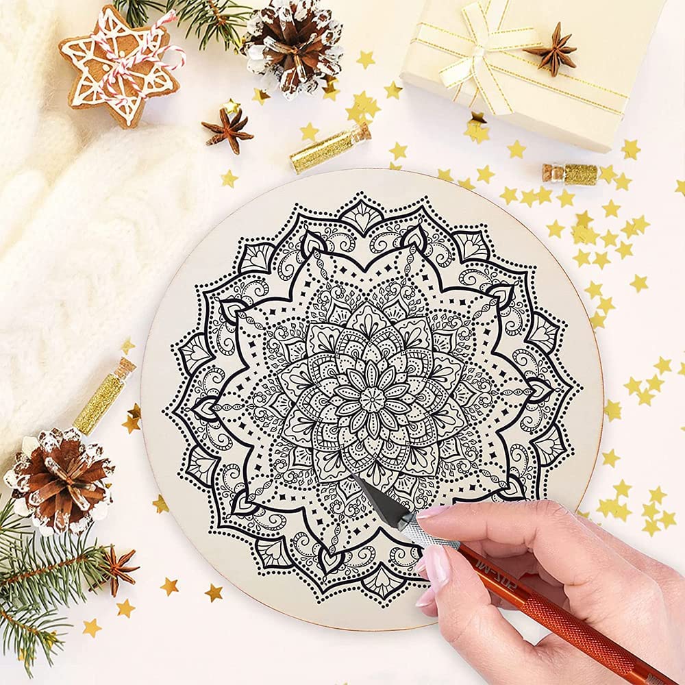 Wooden Shape Art Panel Wood Boards for Crafts DIY Plaque Plank Cutout Blank Sign Tray Artist Painting Board