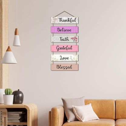 Decorative Wall Hanging Wooden Art Decoration item for Living Room | Bedroom | Home Decor | Gifts | Quotes Decor Item | Wall Art For Hall | Mdf Wall Decoration,(WH_3269N)