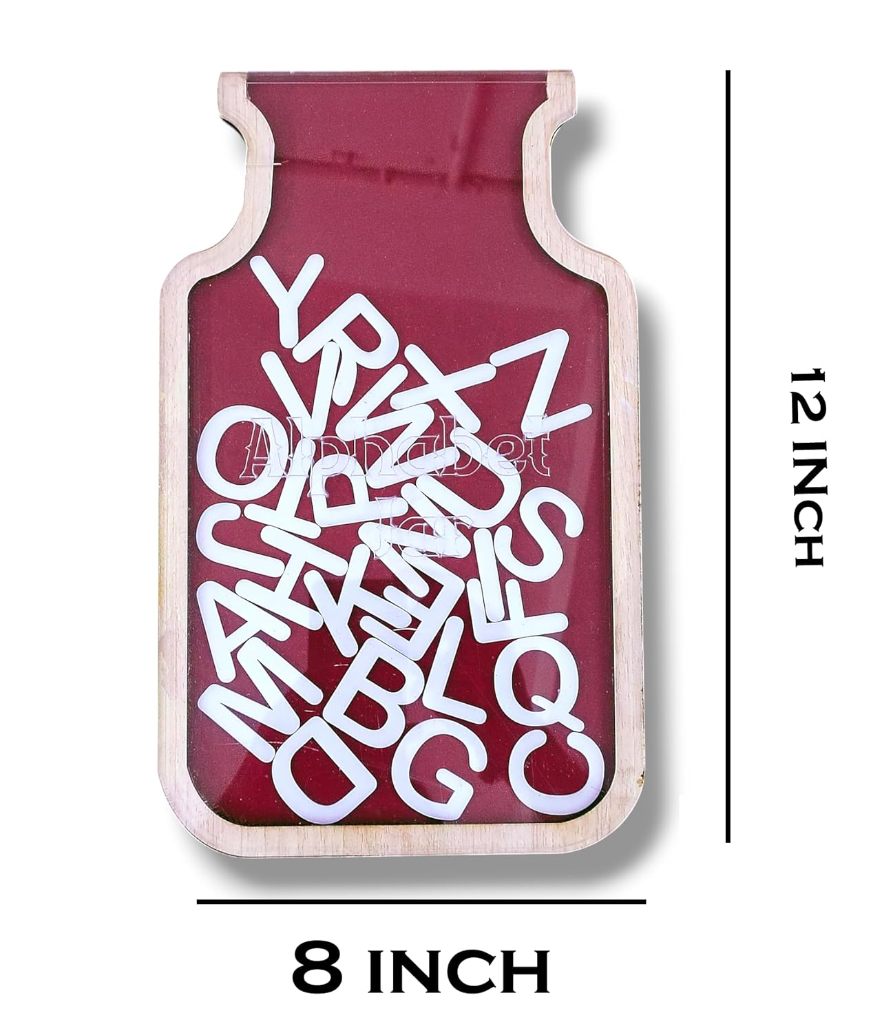 ABCD Letter Learning Jar for Kids | Alphabet Learning Toy | Put Letter in Jar Activity for Kids