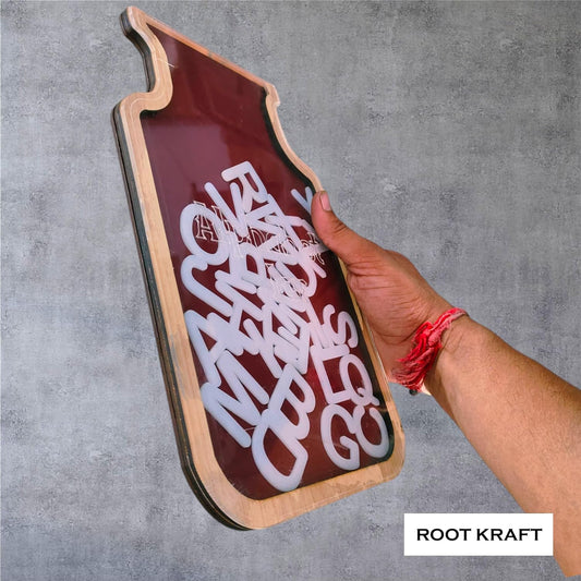 ABCD Letter Learning Jar for Kids | Alphabet Learning Toy | Put Letter in Jar Activity for Kids