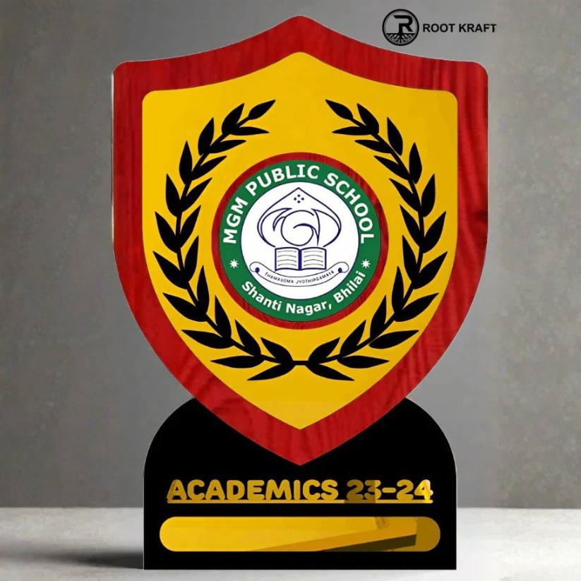 Green Glory Winner Trophy | Customized Mementoes | Perfect For Corporate Gifting